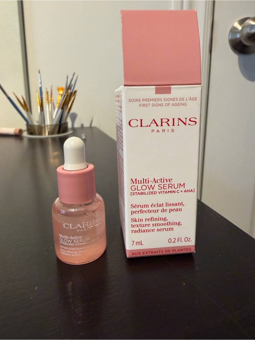 Clarins Multi-Active Glow Serum — Vitamin C & AHA
